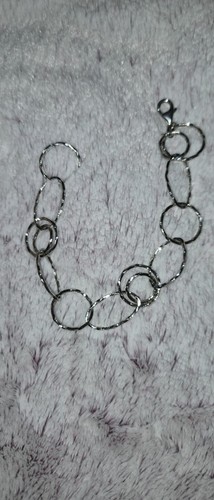 Bracelet femme blanc - or,
