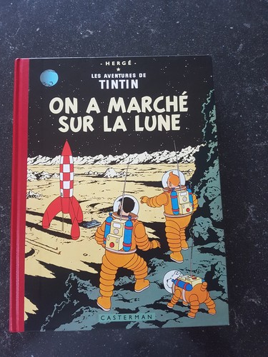 Tintin marché sur - tintin, on