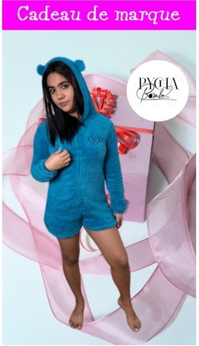 Pyjama combi short - pyjama, polaire