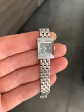 Gucci watch montre ladies women femmes stainless steel acier
