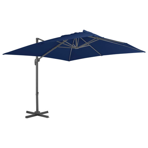 Parasol déporté avec mât - , en