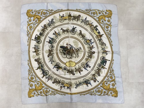 Foulard hermès intitulé - hermès, la