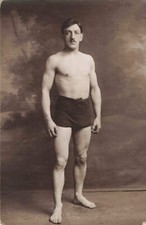 CPA PHOTOGRAPHIE ATHLETE HOMME