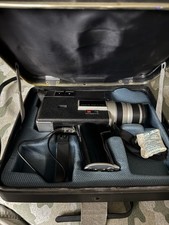 Canon Auto Zoom 518 SV Super 8 Movie Camera w/ Case - UNTESTED