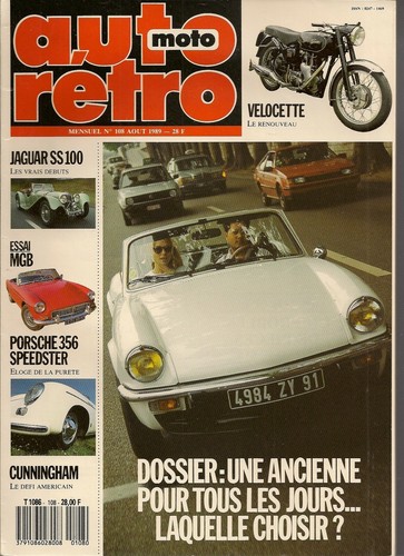 Auto retro 108 jaguar - retro, ss