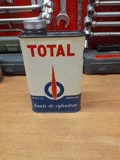 ancien bidon huile vide total