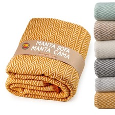 Plaid canapé élégant et