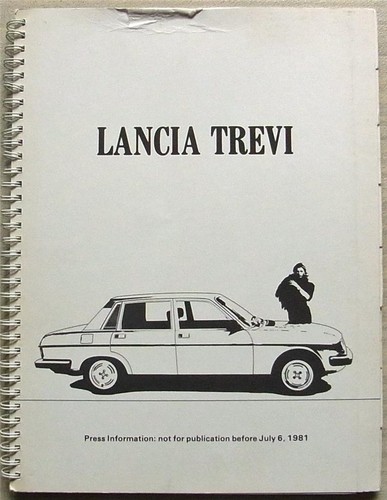 Lancia trevi car press - lancia,