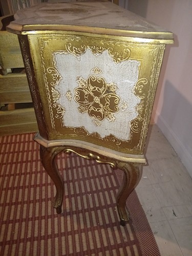 Table chevet ancienne - chevet,