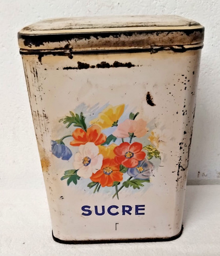 Ancienne boite sucre en - boite,