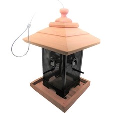 Mangeoire silo à noix, bois