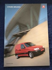 Citroen Berlingo brochure 02.2001