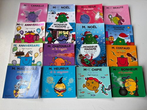 Lot livres monsieur madame - 16,