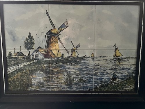Royal delft tableau ancien - delft,