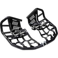 MotoSport Rock Pro Series Race Nerf Bars - Black