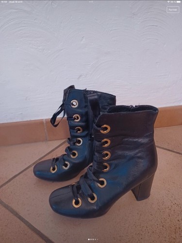 Bottines femme adèle - bottines, 37