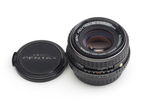 Pentax 50mm smc - 1.7/50mm, pentax-m