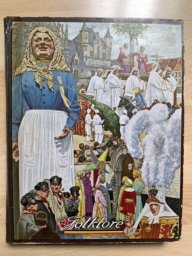 Album chromos folklore belge - album,