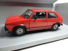 SPEED 1/18 VERY NICE VW VOLKSWAGEN GOLF GTI 1976 RED GOOD CONDITION IN BOX..A6