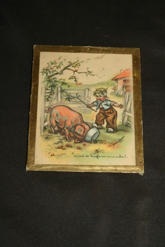 Gravure sous verre germaine - verre,