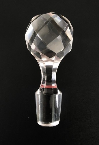 Bouchon carafe facetté en - bouchon, de