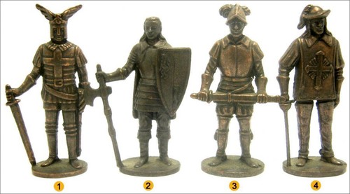 Kinder 1976 1977 les figurines - kinder,