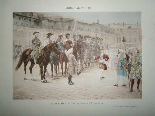 Engraving 1899 color - engraving,