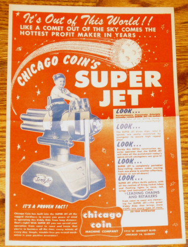 Super jet rocket kiddie - jet,