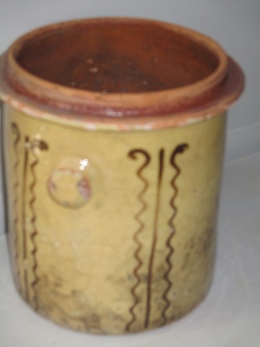 Ancien rare pot graisse a - rare,