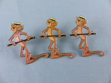 Lot de 3 PIN'S LA PANTHERE