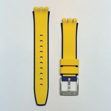 Bracelet De Montre En Silicone Original Swatch Irony Xlite Stretch YES4009