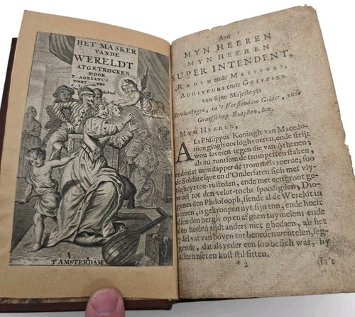 Livre 1733 het - masker, van