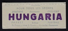Buvard SPORT HUNGARIA Ballon