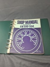 1974 Honda CB500-550 Shop Manual