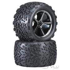 Pneus et jantes E-revo 1/16