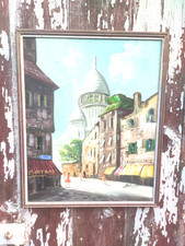 BLONDEL tableau ancien huile