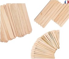 150pcs Spatules à Cires,Spatules Épilation en Bois,Spatule Cire Chaude,Spatule A