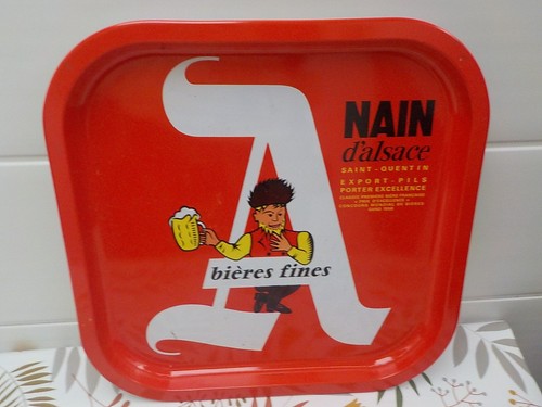 Plateau service ancien biere - ,