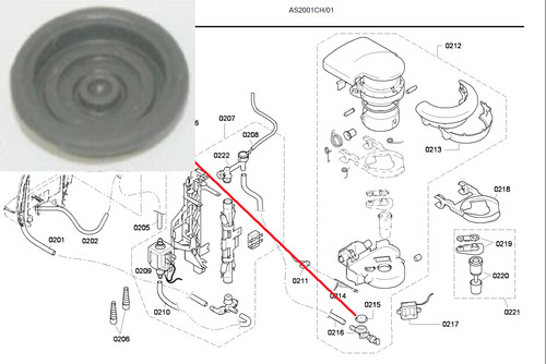 Membrane pour machine cafe - machine,