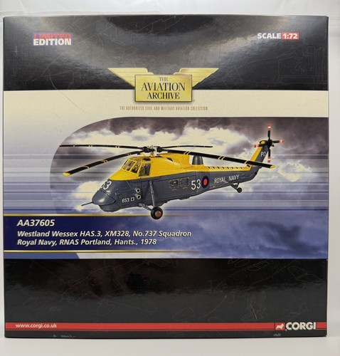 Corgi aa37605 westland wessex - corgi,