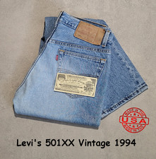 Vintage Levi's 501 XX Année