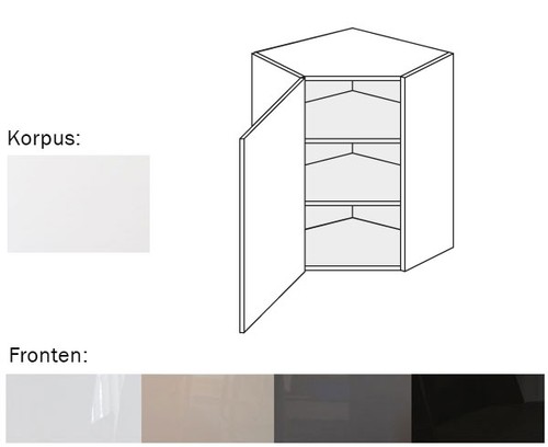 Armoire suspendu coin - suspendu,