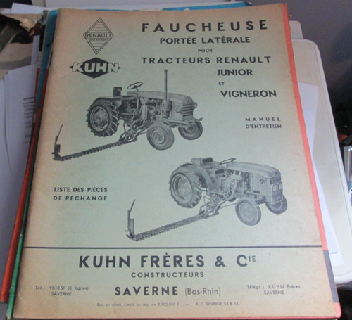Revue technique tracteur - technique,