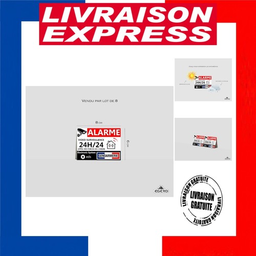 Stickers alarme vidéo - stickers,
