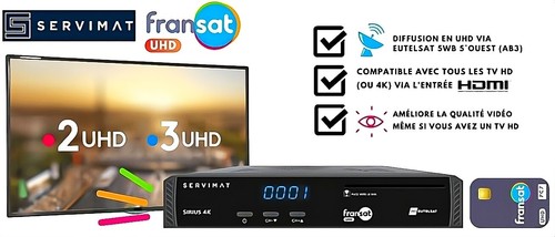 Décodeur fransat servimat - décodeur,
