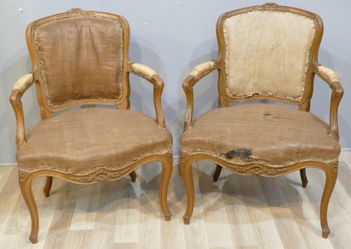 Pair large armchairs - pair,