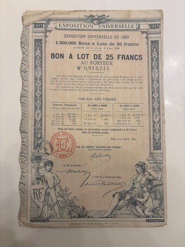Bon lot francs au - lot, de