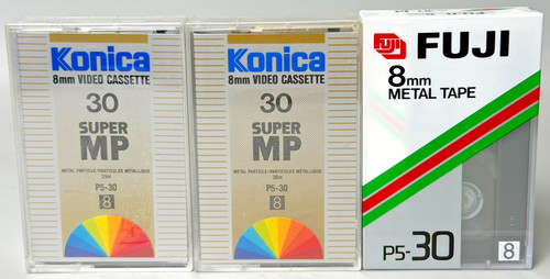 Lot 8mm video tapes - video, +