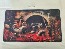 MTG Seb McKinnon Damnation Stitched Playmat Signed Autographed Kickstarter