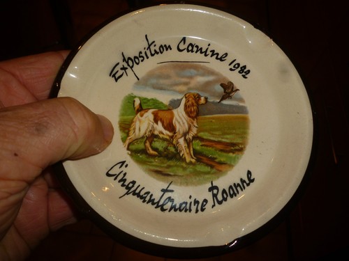 Cendrier ancien exposition - cendrier,